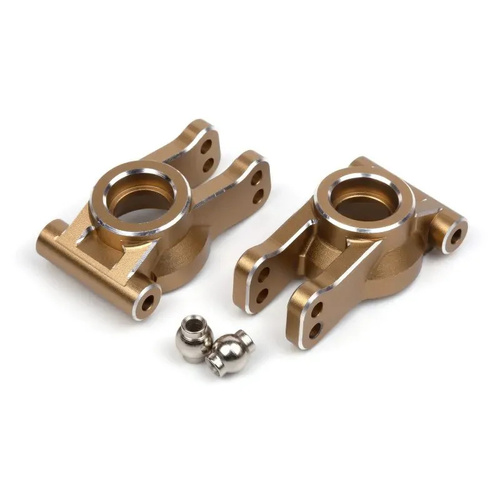Maverick Aluminium Rear Hub Set (Gold/2pcs)