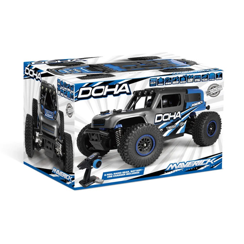 Maverick Doha 1/20 4WD Electric Truck - Blue