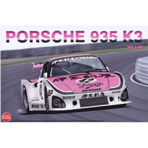NuNu 1/24 Porsche 935 K3 1980 Lemans #42 Plastic Model Kit