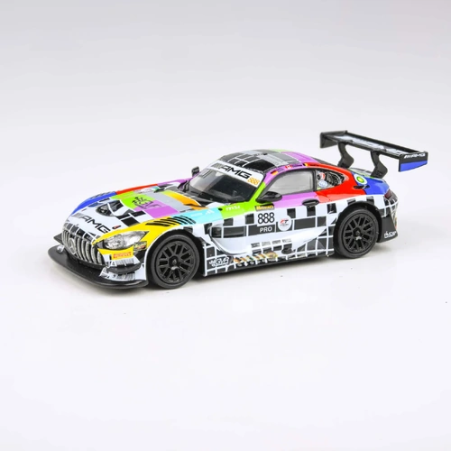 Para64 1/64 Mercedes-AMG GT3 2025 Bathurst 12H GruppeM Racing #888 Diecast Model Car