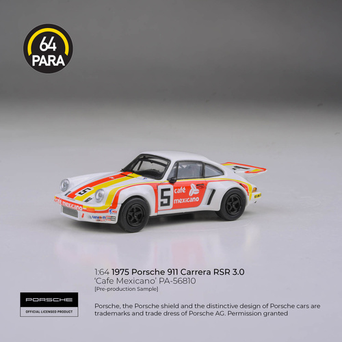 Para64 1/64 1974 Porsche 911 3.0 RSR 'Café Mexicano'