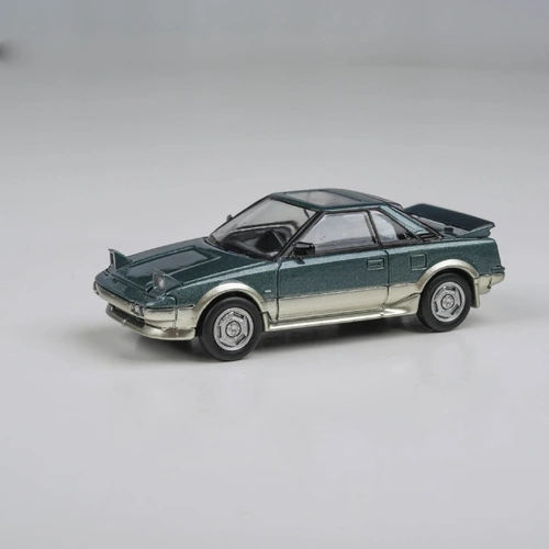 Para64 1/64 Toyota MR2 MK1 Green/Gold RHD Diecast Model Car