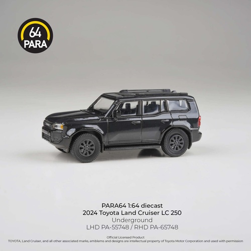 Para64 1/64 Land Cruiser 250 Prado Underground RHD Diecast Model Car
