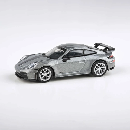 Para64 1/64 2025 Porsche 911 GT3 (992.2) GT Silver Metallic Diecast Model Car