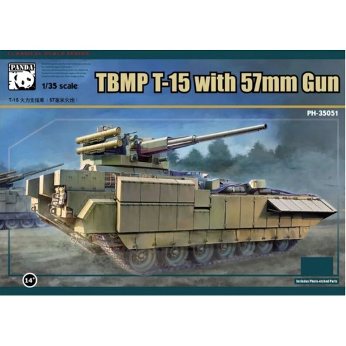 Panda Hobby 1/35 TBMP T-15 with 57mm Gun Plastic Model Kit