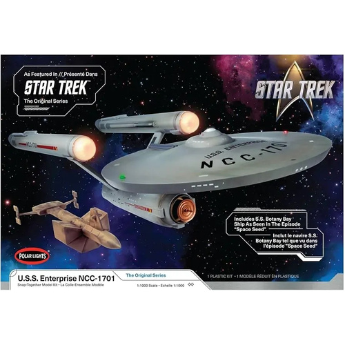 Polar Lights 1/1000 Star Trek: The Original Series U.S.S. Enterprise NCC-1701 (Snap) Plastic Model Kit