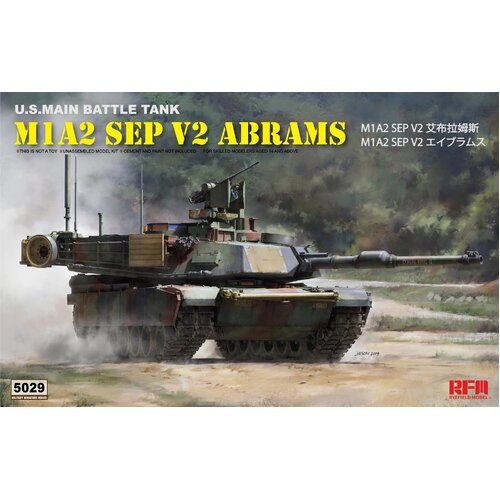 Ryefield 1/35 M1A2 sep V2 abrams Plastic Model Kit