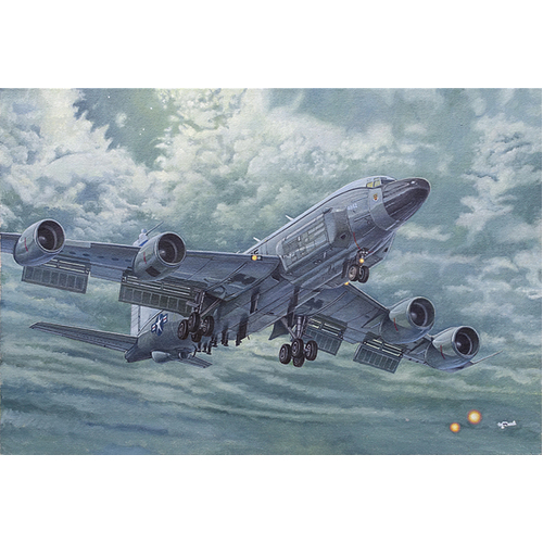 Roden 1/144 Boeing RC-135V/W Rivet Joint Plastic Model Kit