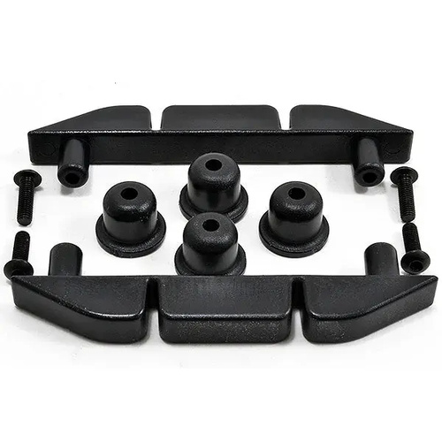 RPM Body Skid Rails for most 1:12 – 1:5 scale bodies - Black
