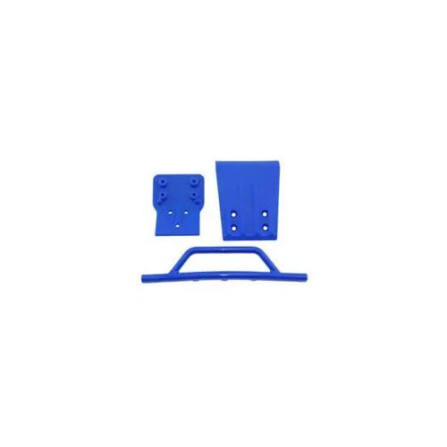 RPM Front Bumper & Skid Plate - Traxxas | Slash 4x4 | Blue