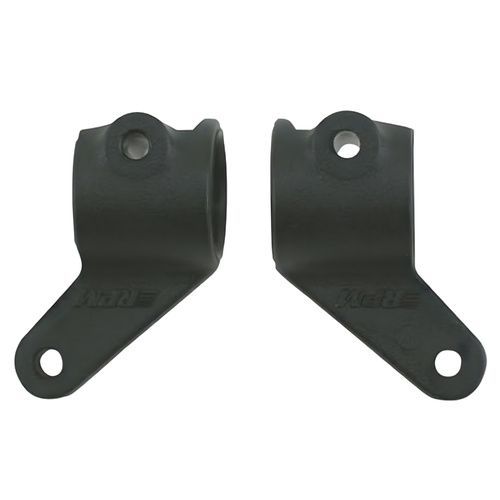 RPM Front Bearing Carriers - Traxxas | Slash 2wd / Nitro Slash / e-Stampede 2wd / e-Rustler 2wd | Black