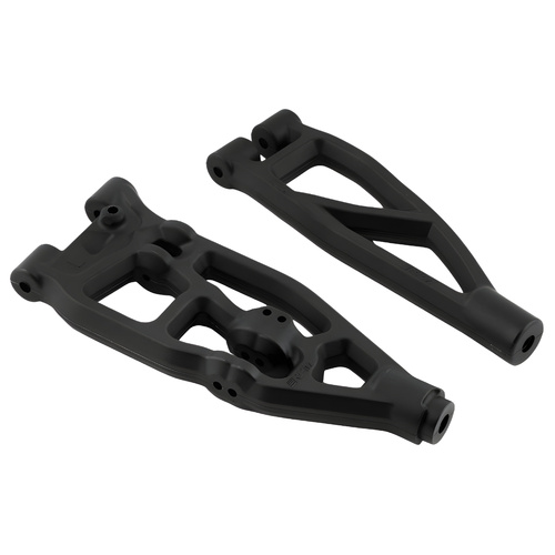 RPM Front Left Upper & Lower A-arms - ARRMA | most 6S vehicles (V5, EXB and older) | Black
