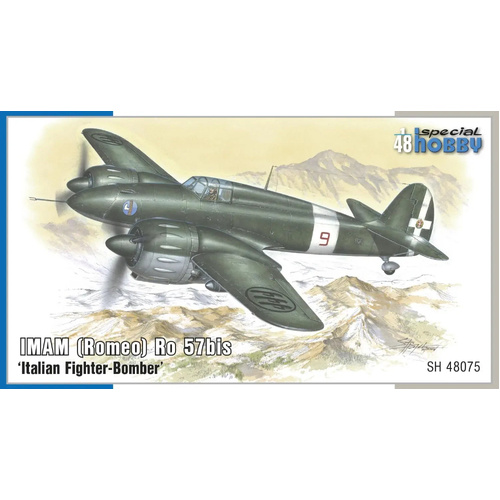 Special Hobby 1/48 IMAM (Romeo) Ro-57bis "Italian Fighter Bomber Plastic Model Kit