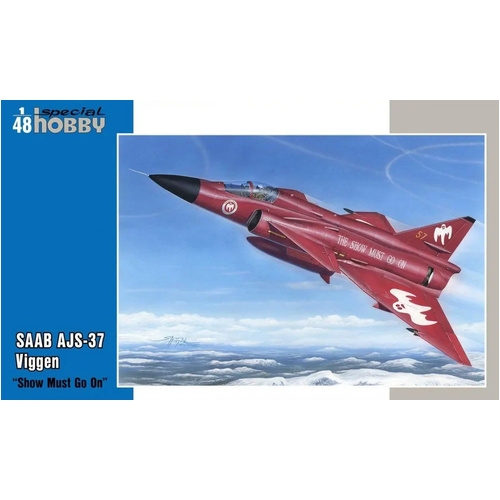 Special Hobby 1/48 SAAB AJS-37 Viggen "Show must go on" Plastic Model Kit