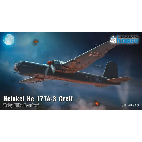 Special Hobby 1/48 Heinkel He 177A-3 Greif Plastic Model Kit