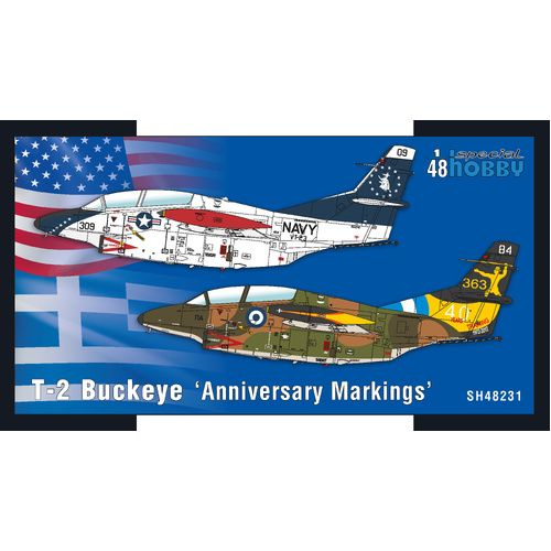 Special Hobby 1/48 T-2 Buckeye 'Anniversary Markings' Plastic Model Kit
