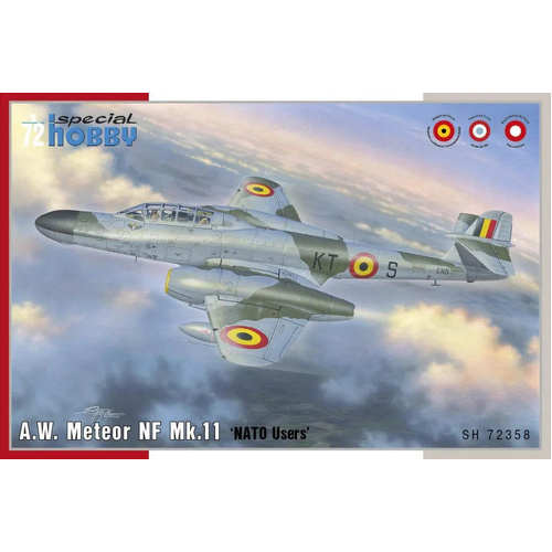 Special Hobby 1/72 A.W. Meteor NF Mk.11 Plastic Model Kit