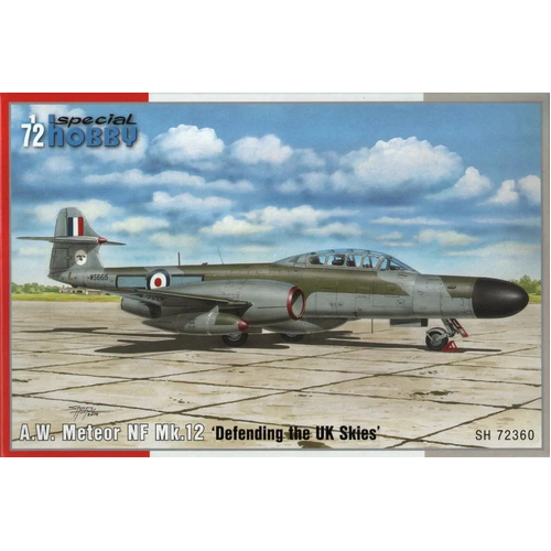 Special Hobby 1/72 A.W. Meteor NF MK.12 Plastic Model Kit