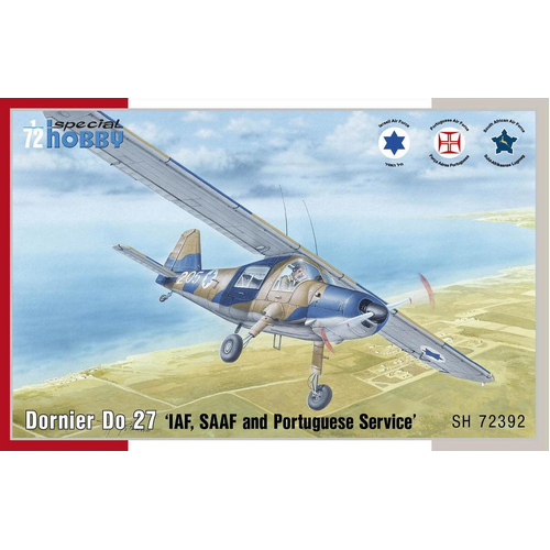 Special Hobby 1/72 Dornier Do 27 IDF, SAAF and Portuguese Service Plastic Model Kit