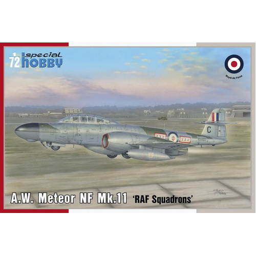 Special Hobby 1/72 A.W. Meteor NF Mk.11 'RAF Squadrons' Plastic Model Kit