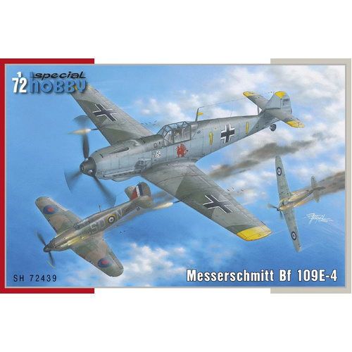 Special Hobby 1/72 Messerschmitt Bf 109E-4 Plastic Model Kit