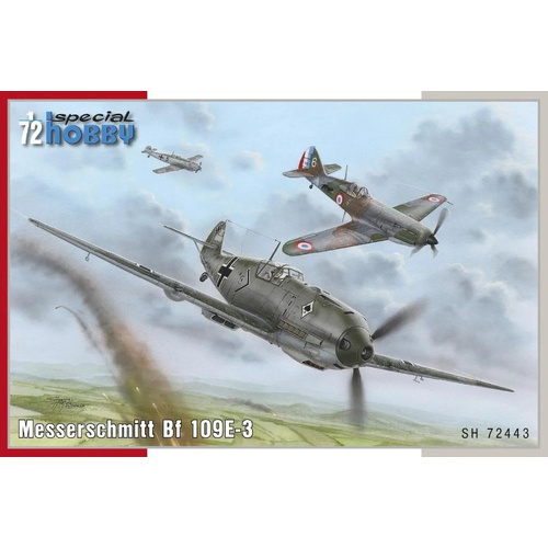 Special Hobby 1/72 Messerschmitt Bf 109E-3 Plastic Model Kit