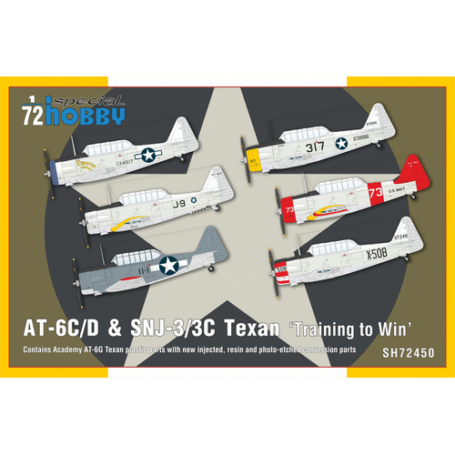 Special Hobby 1/72 AT-6C/D & SNJ-3/3C Texan 'Training to Win' Plastic Model Kit