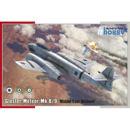 Special Hobby 1/72 Gloster Meteor Mk.8/9 'Middle East Meteors' Plastic Model Kit
