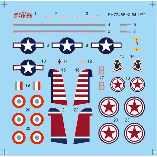 Special Hobby 1/72 Tachikawa Ki-54 Hickory ‘Captured and Post War Service’ Plastic Model Kit