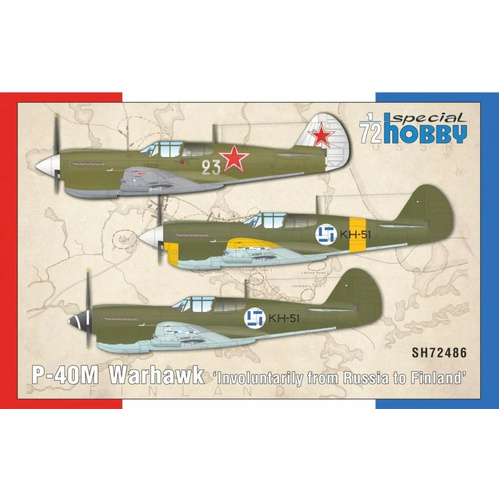 Special Hobby 1/72 P-40M Warhawk 'Involuntarily from Russia to Finland' Plastic Model Kit