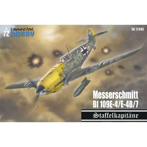 Special Hobby 1/72 Messerschmitt Bf 109E-4/7 ‘Staffelkapitäne’ Plastic Model Kit