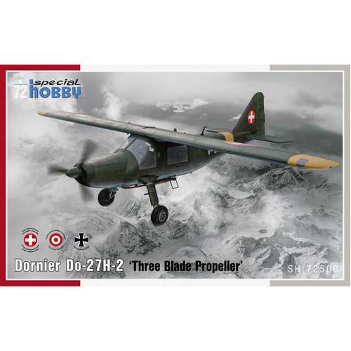 Special Hobby 1/72 Dornier Do-27H-2 'Three Blade Propeller' Plastic Model Kit