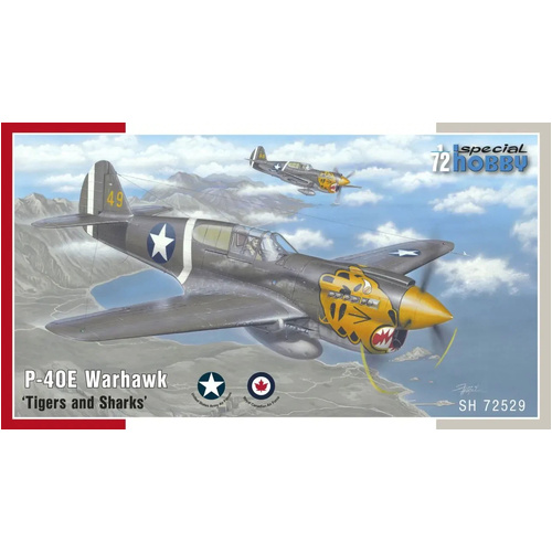 Special Hobby 1/72 P-40E Warhawk ‘Tigers and Sharks’ Plastic Model Kit
