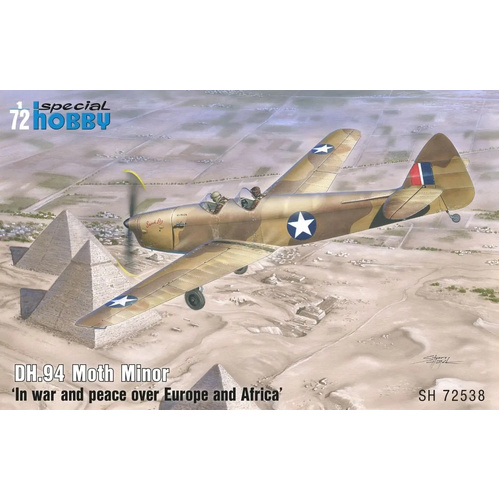 Special Hobby 1/72 DH.94 Moth Minor ‘In war and peace over Europe and Africa’  Plastic Model Kit