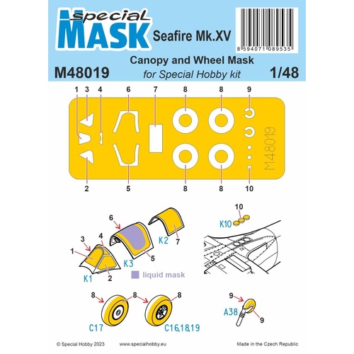 Special Hobby 1/48 Seafire Mk.15 MASK