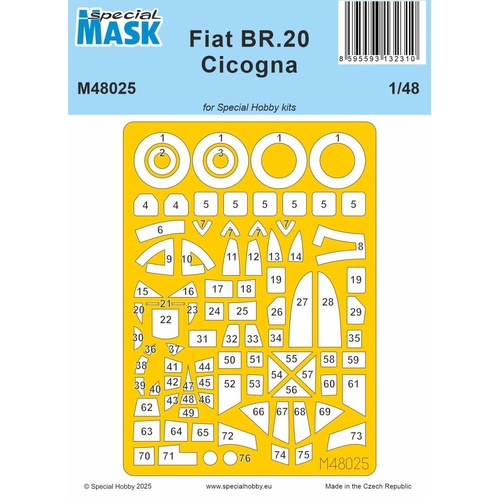 Special Hobby 1/48 Fiat BR.20 Cicogna MASK