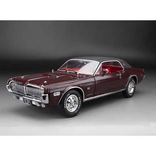 Sun Star 1/18 1968 Mercury Cougar XR7G - Black Cherry