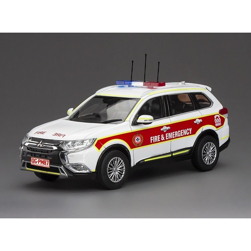 Sun Star 1/43 Mitsubishi Outlander 2019 - Queensland Fire and Emergency Service