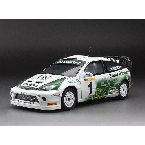 Sun Star 1/18 Ford Focus RS WRC '03 - #1 Colin McRae -Pirelli International Rally 2005 (limited edition 1999pcs)