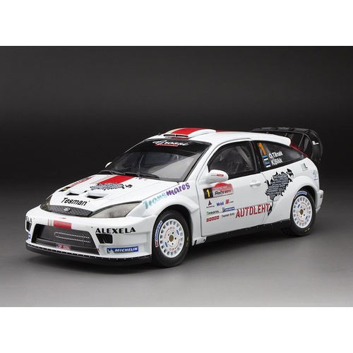 Sun Star 1/18 Ford Focus RS WRC '03 - #1 O.Tänak/K.Sikk - Winner Saaremaa Rally 2011 (limited edition 1999pcs)