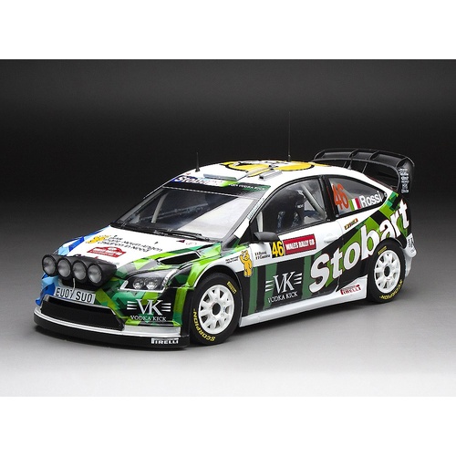 Sun Star 1/18 Ford Focus RS WRC07 - #46 V.Rossi/C.Cassina - 2008 Wales Rally GB (limited edition 1999pcs)