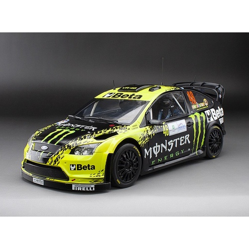 Sun Star 1/18 Ford Focus RS WRC '08 - #46 V.Rossi/C.Cassina - Monza Rally Show 2009 (limited edition 999pcs)