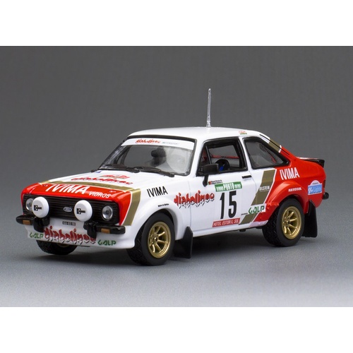 Sun Star 1/43 Ford Escort RS1800 - #15 J.Santos / M.Oliveira - Rallye de Portugal - Vinho do Porto 1983 (limited edition 999pcs) Diecast Model Car