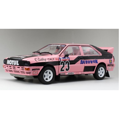 Sun Star 1/18 Audi Quattro A1 - #23 Cathy Caly - 1987 French Rallycross Championship