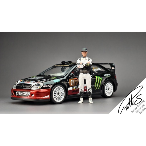Sun Star 1/18 Citroën Xsara WRC - #11 P.Solberg - Gymkhana Grid 2016  ((limited edition 999pcs with Peter Solberg Figure) Diecast Model Car