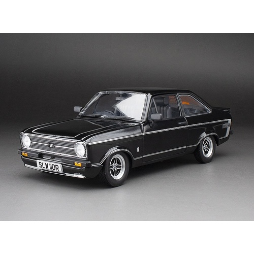 Sun Star 1/18 1976 Ford Escort MKII RS Mexico -Black (RHD)