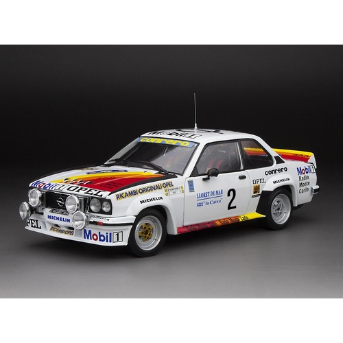Sun Star 1/18 Opel Ascona 400 -#2 "Tony" A.Fassina/"Rudy" R.Dalpozzo-Winner Rally Costa Brava 1982 (Limited edition 998pcs)