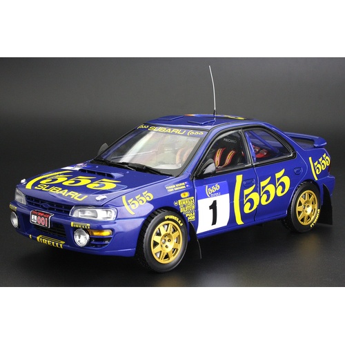 Sun Star 1/18 Subaru Impreza 555 - #6 R.Burns/R.Reid- 2nd 555 Hong Kong Beijing Rally 1994 (limited edition 299pcs)