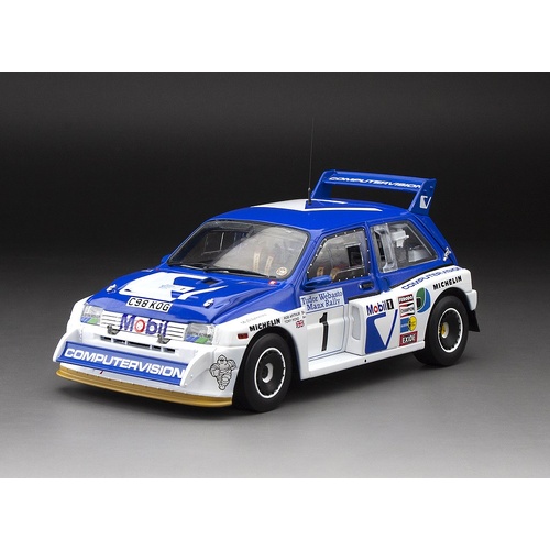Sun Star 1/18 MG Metro 6R4 - #1 T.Pond/R.Arthur -Winner Manx International Rally 1986 (Limited Edition 999pcs)