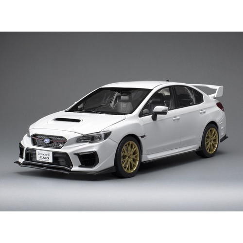 Sun Star 1/18 Subaru WRX STI EJ20 Final Edition - Crystal White Pearl Diecast Model Car